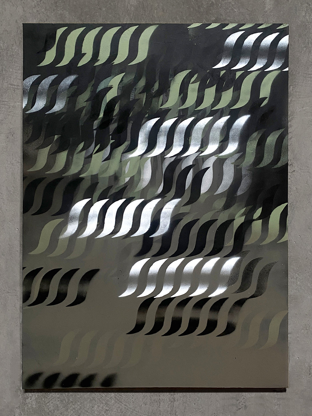 Birth of Texture 001 — 30 × 40 Inch Painting