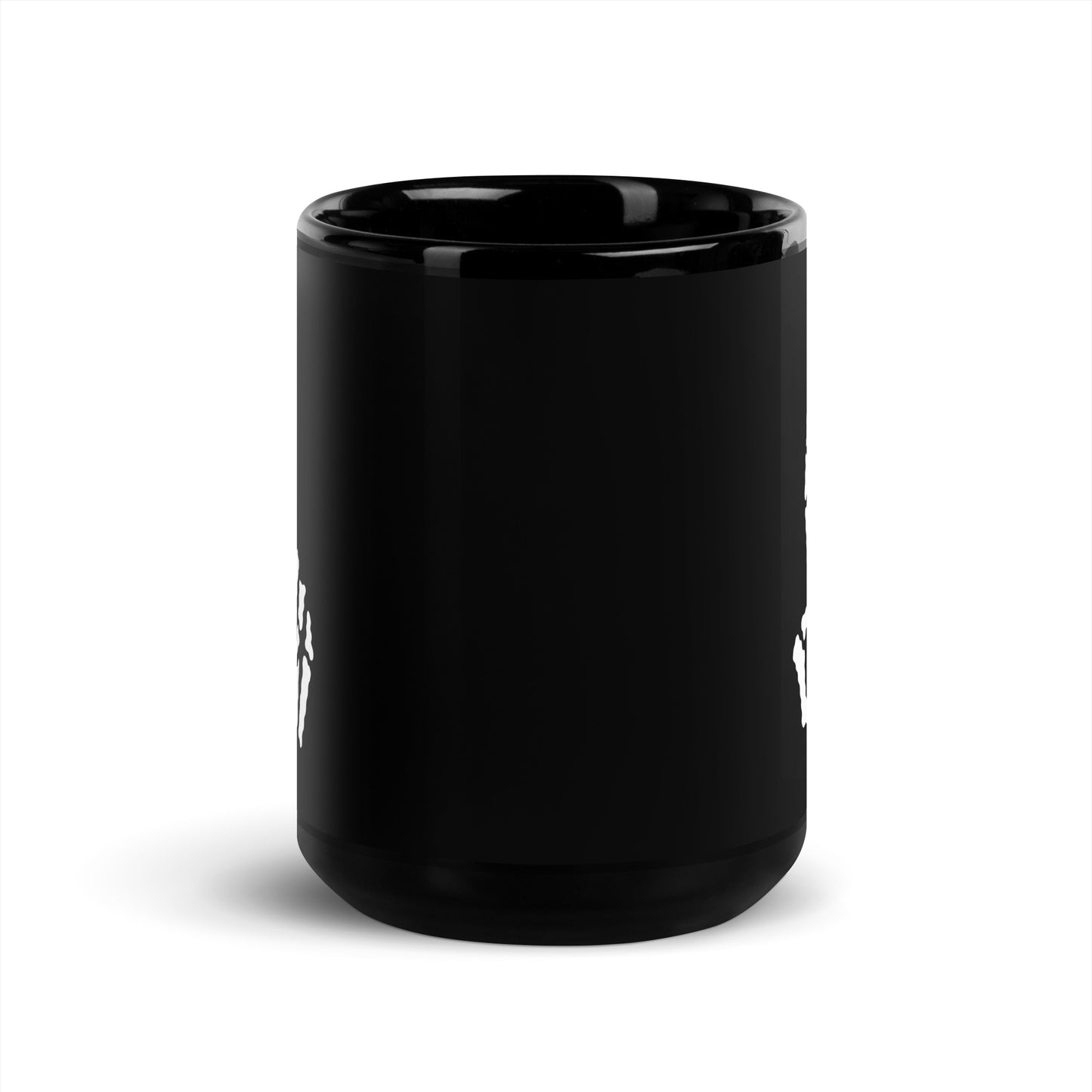 Peace Black Glossy Mug