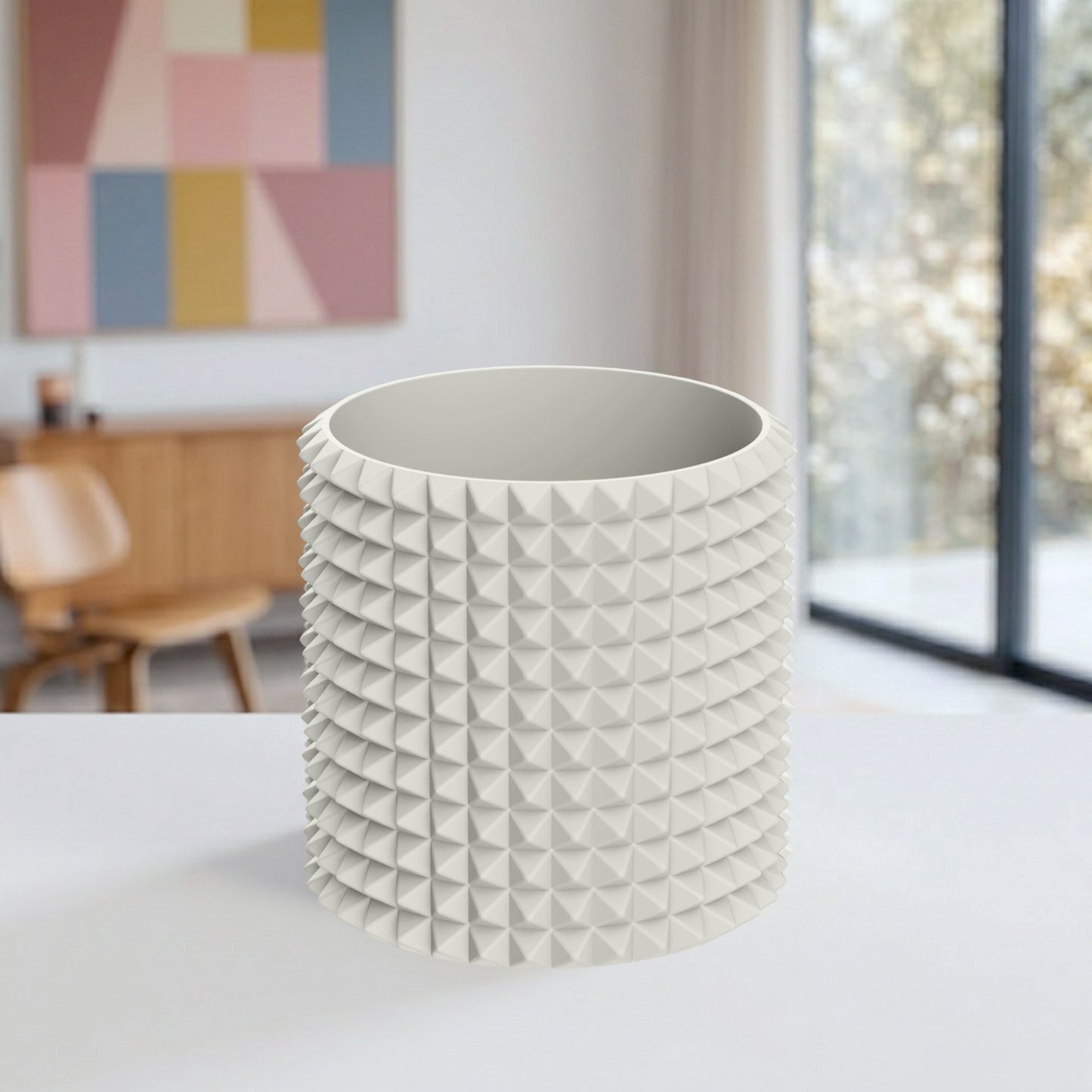 Studded Planter - 4 Inch Diameter