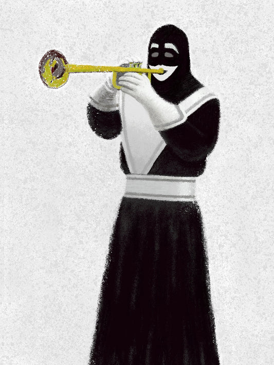 El Chacal De La Trompeta 5x7 Print